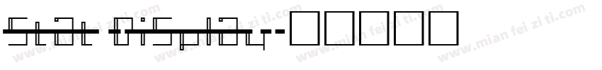 Stat Display字体转换